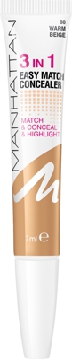 Manhattan 3in1 Easy Match Concealer (7 ml)