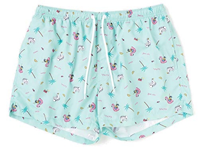 TEX - Bañador Estampado para Hombre, Agua, M