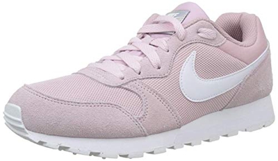 Nike MD Runner 2, Zapatillas de Running Mujer, Multicolor (Plum Chalk/White 500), 38 EU