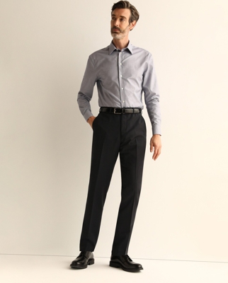 Emporio Armani - Pantalón De Vestir De Hombre Azul