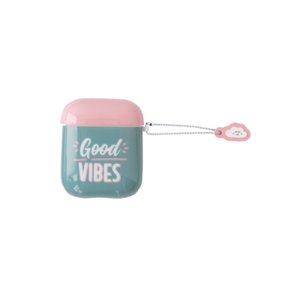 Mr.Wonderful - Funda TPU Airpods Mr. Wonderful Slim Good Vibes