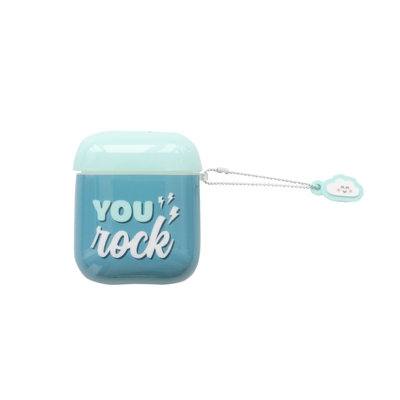 Mr.Wonderful - Funda TPU Airpods Mr. Wonderful Slim Your Rock