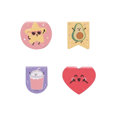 Mr.Wonderful - Set De 4 Clips Imantados .para Ordenar Tus Hojas