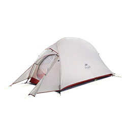 Naturehike Cloud-up Ultraligero 1 Persona Tienda de campaña Impermeable Doble Capa Camping Tienda de campaña (20D Gris Actualizar) precio