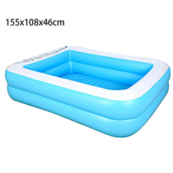 Imagen de Piscina de PVC gruesa, hinchable, de jardín, para familias, fiestas, No cero., Como se muestra en la imagen., 155 x 108 x 46 cm al mejor precio Piscina de PVC gruesa, hinchable, de jardín, para familias, fiestas, No cero., Como se muestra en la imagen., 155 x 108 x 46 cm precio