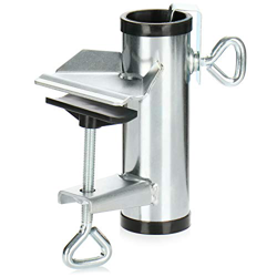 com-four® Sombrerero de Metal - Paragüero para balcón, terraza o Mesa - Sombrerero para balcón XL (Ø 25-38mm - 01 Pieza) precio