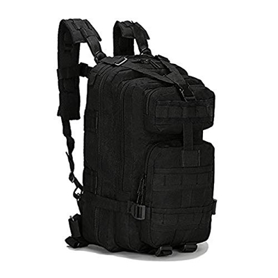 Satohom Mochila Táctica Militar Hombre 25L Nivel 3 Mochila Táctica Multifuncional 3P Bolsa Unisex Impermeable Tela Oxford 600D para Deportes al Aire L