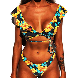 CheChury Mujer Sexy Conjunto De Bikini 2020 Verano Sexy Push Up Ropa De Playa Bikini de Triángulo Bikini Mujer Acolchado Traje de baño Mujer Conjunto  precio