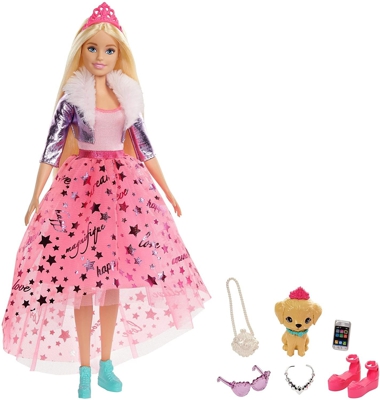 Barbie GML76 Deluxe Princess Adventure Doll