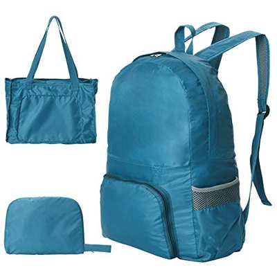 Cizen Mochila Plegable de 12L, Mochila Deportiva Ultraligera Impermeable, Aire Libre/Bolsa para Viajes, Almacenamiento Familiar y Uso Diario