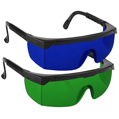 Tillmann's® Gafas Depilacion Laser 2 Unidades - Gafas Protectoras Depilacion IPL/HPL/Luz Pulsada