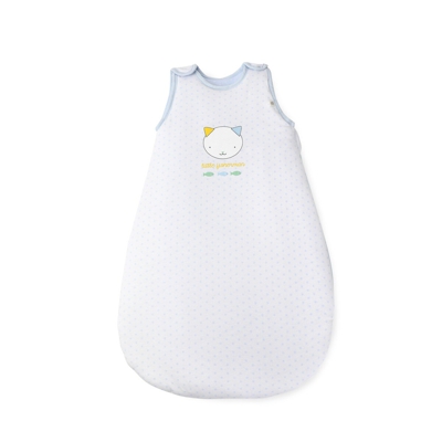 Cotton Juice Baby Home - Saco De Dormir Para Cuna (T. 0 - 6 M.) Estampado Estrellas Celeste Celeste