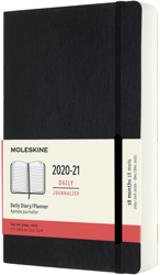 Moleskine 18 Months Daily Calendar Soft Cover Large 2020/2021 en oferta