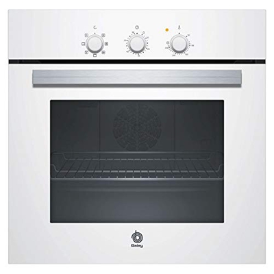 Horno Balay 3hb2010b0 Multifuncion Blanco 66l Apertura Abatible Mandos Fijos