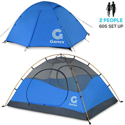 Gonex Tienda de Campaña 2 Personas, Tienda de Camping Ligero Impermeable Anti Viento, Tienda Domo para Senderismo Excursionismo Trekking Mochileros Mo características