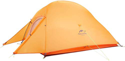 Naturehike Tienda de campaña Mejorar Cloud Up 2 Persona Tienda de Trekking Ultraligero Impermeable … (210T Naranja) características