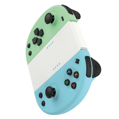 Mandos Joy-con retro azul y verde JC-20 Gioteck compatibles para Nintendo Switch