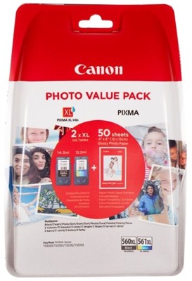 Canon PG-560XL/CL-561XL Photo Value Pack