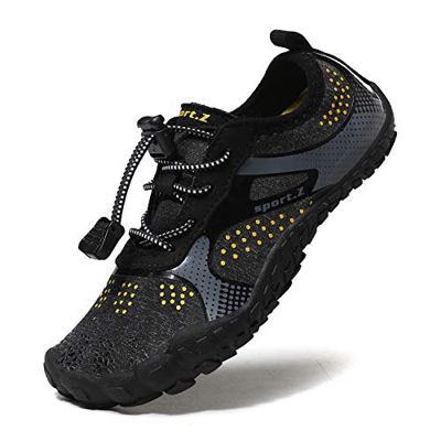WOWEI Zapatos de Agua Niños Verano Antideslizante Secado Rápido Escarpines de Descalza para Deportes Acuáticos Buceo Playa Natación Snorkel Surfeando,