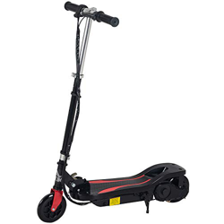 HOMCOM Patinete Eléctrico Altura Ajustable Scooter Eléctrico Plegable con Interruptor de Arranque Freno de Manillar Izquierdo Soporta hasta 50 kg 75x3 características
