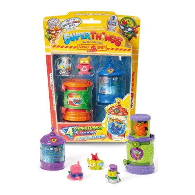 Superzings - Secret Spies Blister 4 Hideout