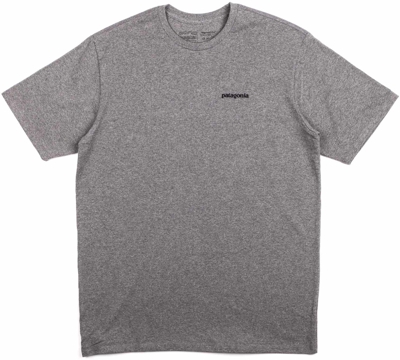 Patagonia P-6 Logo Responsibili-Tee gravel heather