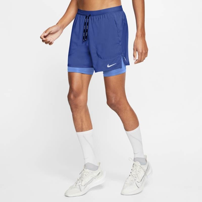Nike Flex Stride Pantalón corto de running 2 en 1 de 13 cm - Hombre - Azul