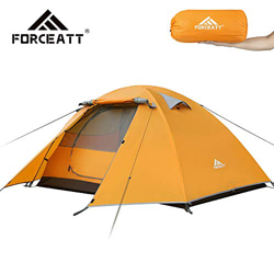 Forceatt Tienda De Campaña 2 Personas, con 100% A Prueba De UV/Viento/Impermeable, Tienda de Techo de Doble Capa Portátil Ultraligera, para Trekking,  características