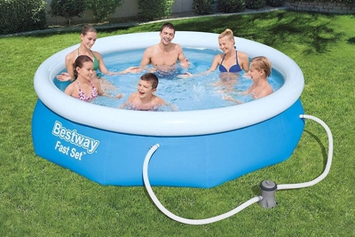 Bestway Fast Set Piscina con filtro 305 x 76 cm