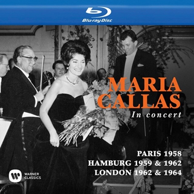 Callas Toujours, Paris 1958 / in concert, Hamburg 1959 &amp; 1962 / at Covent Garden, London 1962 &amp; 1964 (3 Blu-Ray)