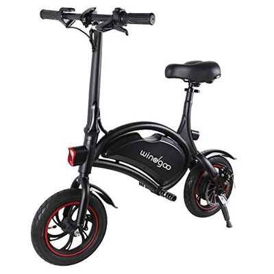 Windway Bicicleta Electrica Plegable Urbana E-Bike 36V 350W