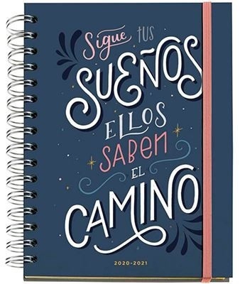 Miquelrius Agenda escolar 2020-2021 Happy Letters Sigue tus sueños S/V