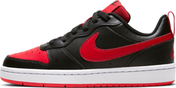 Nike Kids Trainers Court Borough Low 2 black/university red/white en oferta