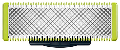 Philips Norelco OneBlade Cuchilla de recambio QP210/50 - Accesorio para máquina de afeitar (Shaving blade, Negro, Verde, Acero inoxidable, QP25xx, QP6