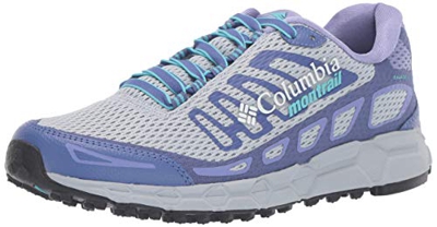Columbia Bajada™ III, Zapatillas de Trail Running para Mujer, Azul (Cirrus Grey, Opal Blue), 40 EU