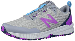 New Balance Women's Nitrel V3 Trail Running Shoe Steel/Voltage Violet 8.5 B US características