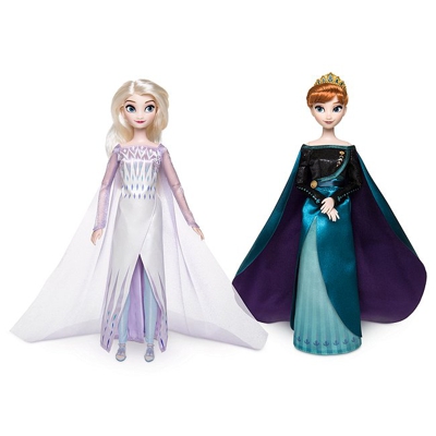 Muñecas reinas de las nieves, Anna y Elsa, Frozen 2, Disney Store