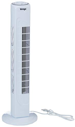 Venga! VG VT 3001 - Ventilador de torre oscilante de 3 velocidades, 80 cm, 45 W (blanco) precio