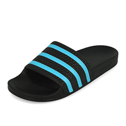 adidas Adilette, Chancletas para Hombre, Negro (Core Black/Blue Glow/Core Black), 42 EU características
