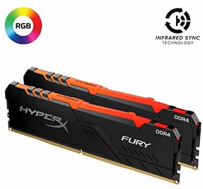 Kingston Fury RGB 64GB Kit DDR4-2666 CL16 (HX426C16FB3AK2/64)