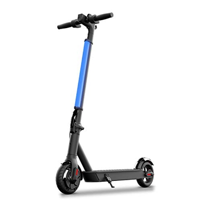 Hiboy Patinete Eléctrico S2 Lite - Neumáticos sólidos de 6.5" - hasta 16 KM de Largo Alcance y 21 KM/H Scooter portátil Plegable para Adultos con Dobl