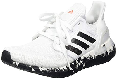 Adidas RNG Ultraboost 20 W, Zapatillas para Correr para Mujer, FTWR White/Core Black/Signal Coral, 36 EU