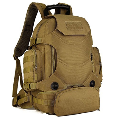 Selighting Mochila Táctica Impermeable 40L Mochilas Hombre Militares MOLLE de 900D Nylon con Múltiples Bolsillos para Senderismo,Acampada,Camping,Caza