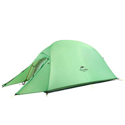 Naturehike Cloud-up Ultraligero 1 Persona Tienda de campaña Impermeable Doble Capa Camping Tienda de campaña (210T Verde Actualizar) en oferta
