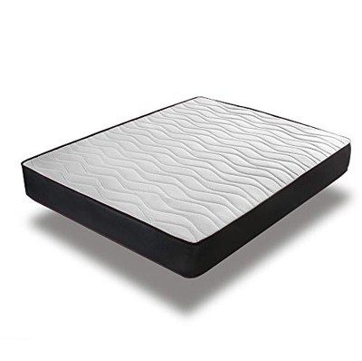 Home Heavenly® - Colchón viscoelastico Matt Reversible y Transpirable 16 cm de H (90_x_190_cm)