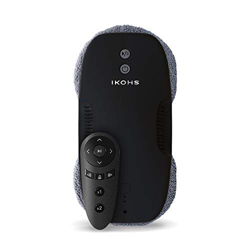 IKOHS Robot Limpiacristales WIPEBOT. Automático, Modos de Limpieza Zig Zag, 2 Mopas Giratorias, Cable 6m, Sensores Reconocimiento de Superficies y Bor precio