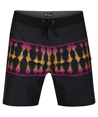 Hurley M Phantom Resist 18' Bañador, Hombre, Black, 34