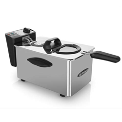 Orbegozo FDR 45 - Freidora profesional de 4 litros de capacidad, acero inoxidable y 2000 W de potencia precio