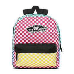 Vans REALM - Mochila, diseño de cuadros, talla única en oferta