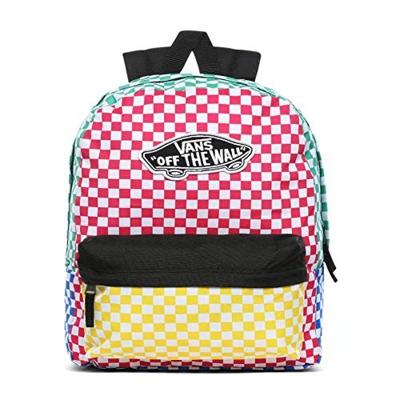 Vans REALM - Mochila, diseño de cuadros, talla única